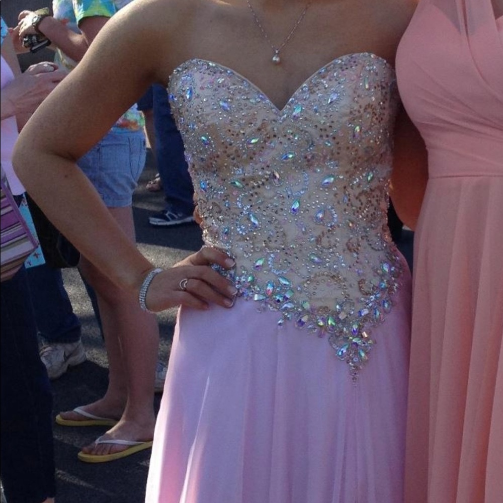 Pink Prom Dress- MacDuggal